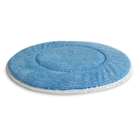 Microfaser Pad 16 Zoll, weiss/blau