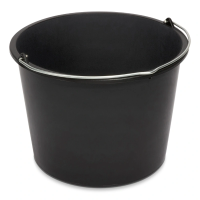 Baueimer schwarz 12 Liter