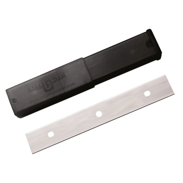 Premium Glasschaber Edelstahlklingen 25er, 10 cm