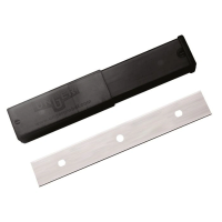 Premium Glasschaber Edelstahlklingen 25er, 10 cm