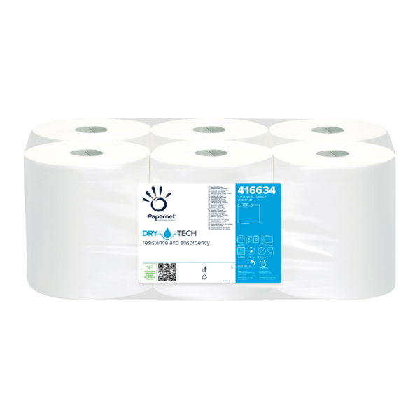 Handtuchrolle 1-lg, TAD-Zellstoff Superior, 135x20cm, 6 Rollen